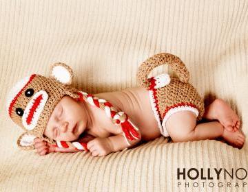Crochet Red Sock..